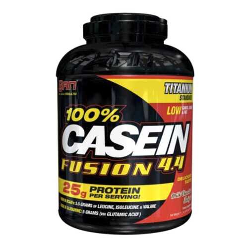 Протеин SAN 100% Casein Fusion 2000 г Milk Chocolate Delight в Интерспорт