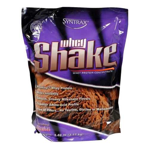 Протеин Syntrax Whey Shake 2270 г Chocolate Shake в Интерспорт