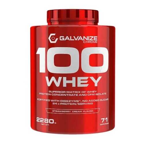 Протеин сывороточный GALVANIZE 100 Whey 2270 г вкус: Банан в Интерспорт