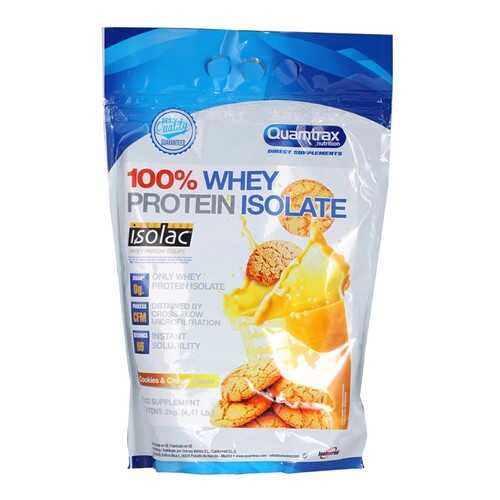 Quamtrax Nutrition Изолят протеина Direct Whey Protein Isolate, 2000 г, вкус: печенье-крем в Интерспорт