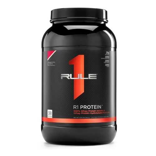 Rule One Proteins Протеин Rule 1 R1 Protein (изолят), 1144 г, вкус: клубничный крем в Интерспорт