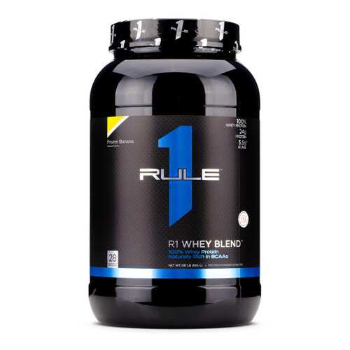 Rule One Proteins R1 Whey Blend, 900 г, вкус: Банан в Интерспорт