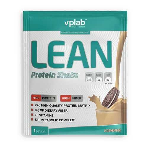 Сывороточный протеин Lean Protein Shake, вкус «Печенье и крем», 50 гр, VPLab в Интерспорт