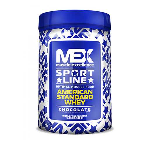 Сывороточный протеин MEX American Standard Whey (500 г) (Шоколад) в Интерспорт