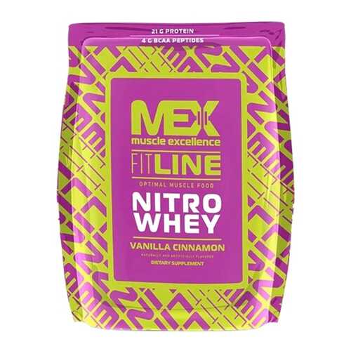 Сывороточный протеин MEX Nitro Whey (2270 г) (Клубника) в Интерспорт