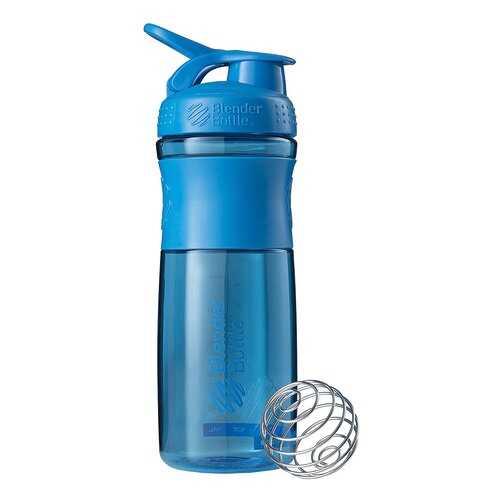 Шейкер Blender Bottle SportMixer 1 кам. 828 мл морской голубой в Интерспорт