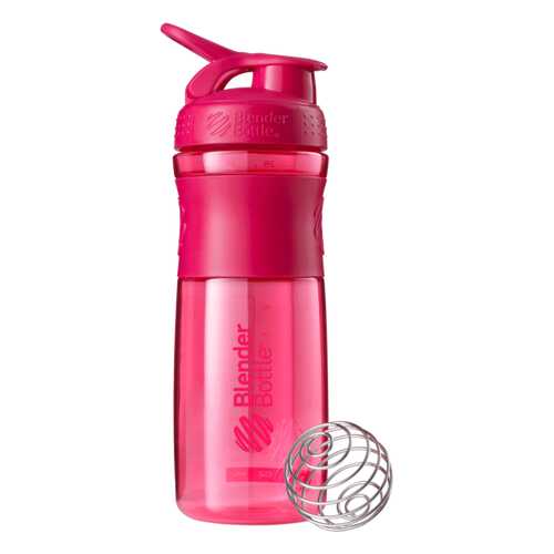 Шейкер BlenderBottle SportMixer 828 мл Pink малиновый в Интерспорт