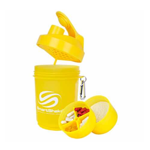 Шейкер SmartShake 600 мл yellow в Интерспорт