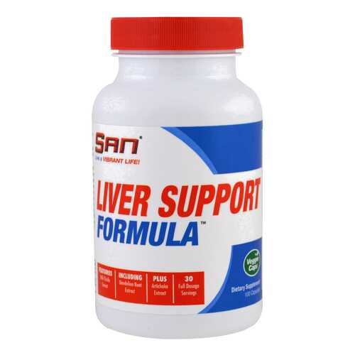 Добавка для печени SAN Liver Support Formula 100 капс. натуральный в Интерспорт