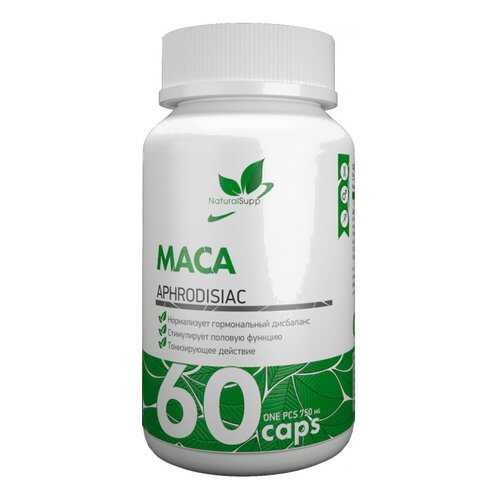 NaturalSupp Maca 60 капсул в Интерспорт