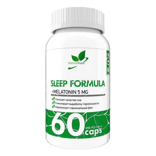 NaturalSupp Sleep Formula 60 капсул в Интерспорт