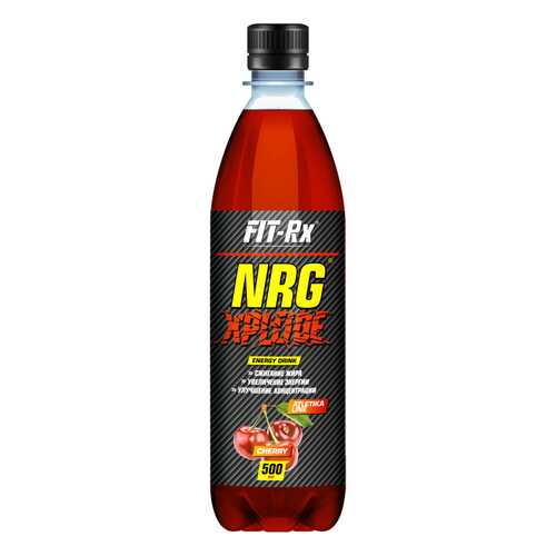 FIT-Rx NRG XPLODE, 500 мл, вкус: вишня в Интерспорт