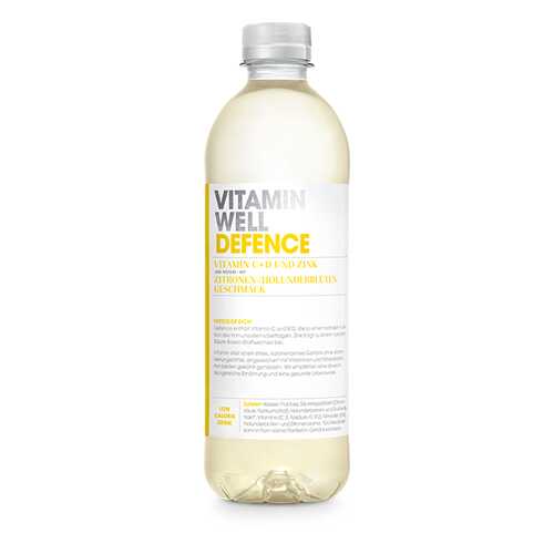 Напиток Vitamin Well Defence 500мл, вкус: Лимон, Бузина в Интерспорт