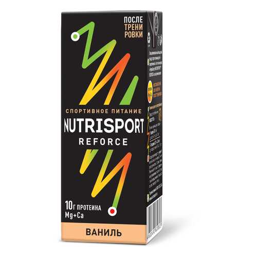 NUTRISPORT REFORCE cо вкусом ванили упаковка, 18.00 шт. в Интерспорт