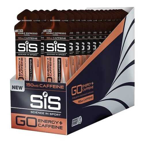 Science in Sport (SIS) Гель Go Energy+Caffeine 60 мл, 30 шт, вкус: двойной эспрессо в Интерспорт