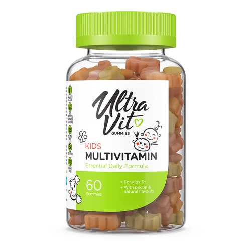 UltraVit Kids Multivitamin Gummies, 60 таб в Интерспорт