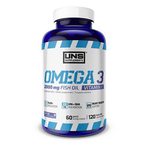 UNS Omega-3, 120 капсул в Интерспорт