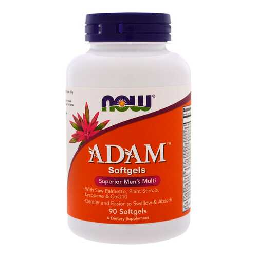 Витаминно-минеральный комплекс NOW Sports Adam Men's Multivitamin 90 капсул в Интерспорт