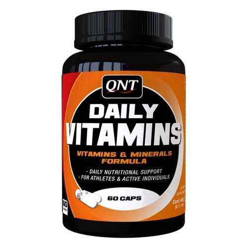 Витаминно-минеральный комплекс QNT Daily Vitamins 60 капсул в Интерспорт