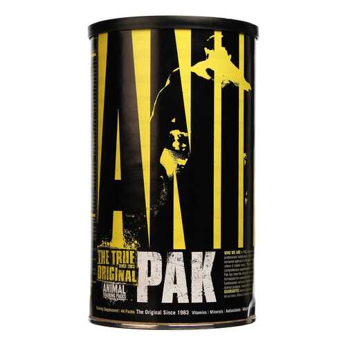 Витаминно-минеральный комплекс Universal Nutrition Animal Pak 44 пакетиков в Интерспорт