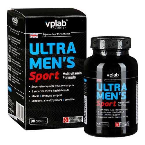 Витаминно-минеральный комплекс VPLab Ultra Men's Sport 90 таблеток в Интерспорт