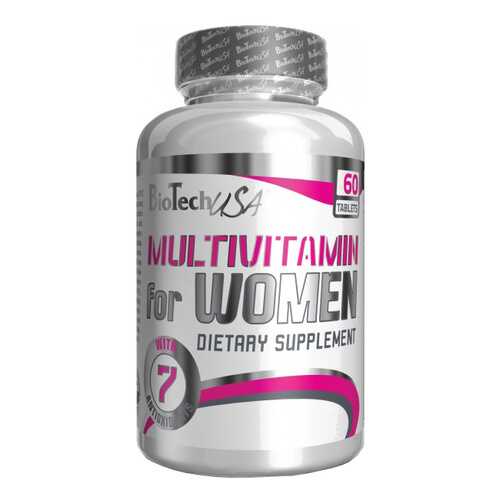 Витаминный комплекс BioTech Multivitamin for women 60 таблеток в Интерспорт