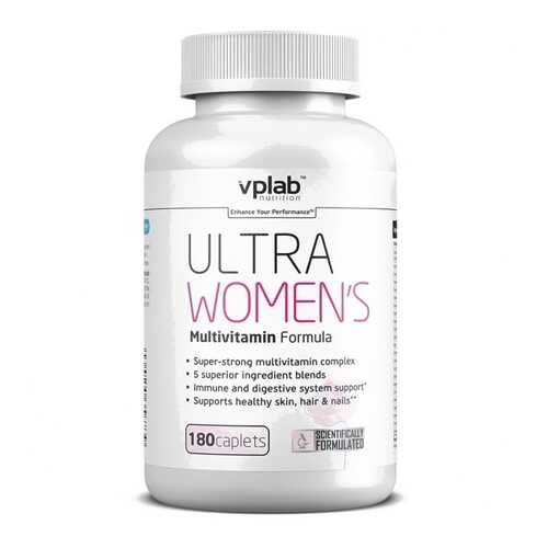 VPLab Nutrition Ultra Women's Multivitamin Formula 180 caps в Интерспорт