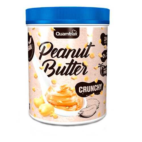 Quamtrax Nutrition Паста арахисовая Peanut Butter Crunchy, 1000 г в Интерспорт