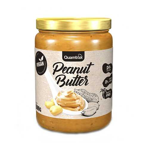 Quamtrax Nutrition Паста арахисовая Peanut Butter Crunchy, 500 г в Интерспорт