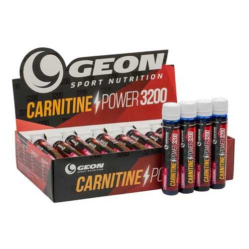 GEON Carnitine Power 3200, 20 амп, вкус: фруктовая смесь в Интерспорт