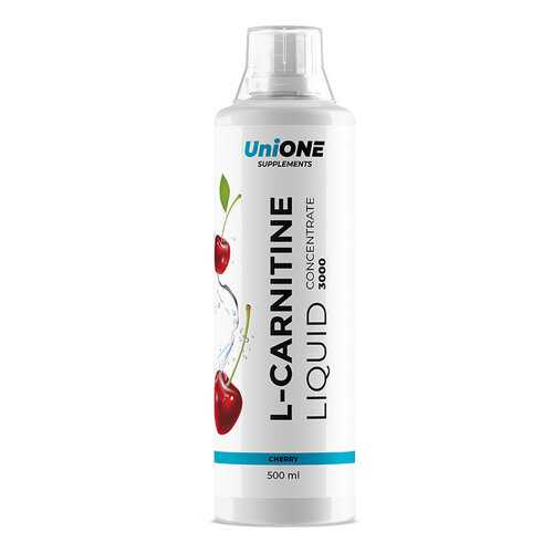 Л-карнитин UniONE L-Carnitine 3000 Вишня (500 мл) в Интерспорт