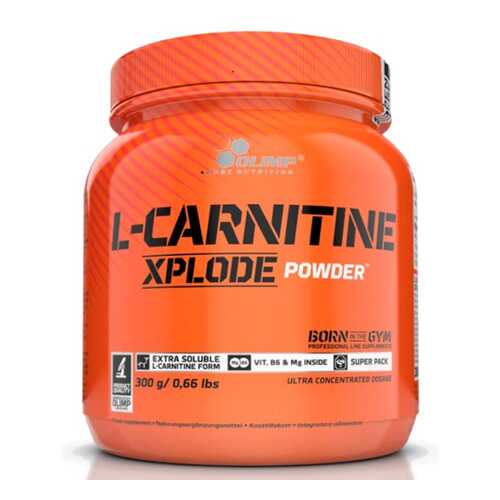 Olimp L-Carnitine Xplode Powder, 300 г, апельсин в Интерспорт