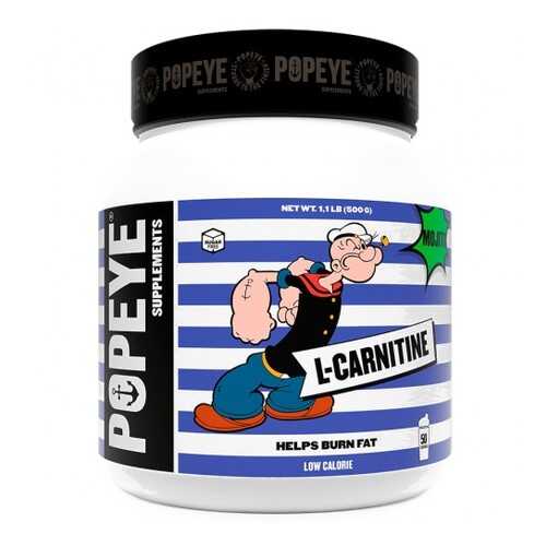 Popeye Supplements L-карнитин тартрат 500 г, мохито в Интерспорт