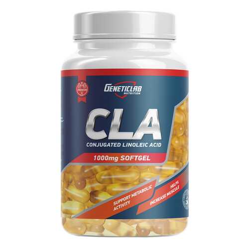 Жиросжигатель GeneticLab Nutrition CLA 1000, 60 капсул в Интерспорт