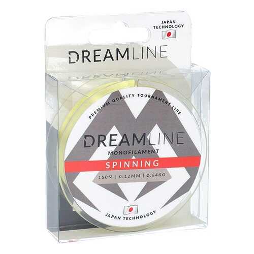 Леска монофильная Mikado Dreamline Spinning Yellow 0,2 мм, 150 м, 4,93 кг в Интерспорт