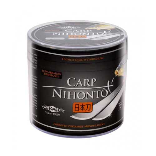 Леска монофильная Mikado Nihonto Carp 0,35 мм, 300 м, 11,9 кг в Интерспорт