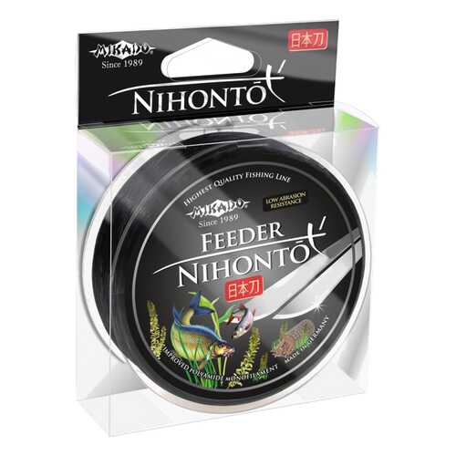 Леска монофильная Mikado Nihonto Feeder 0,28 мм, 150 м, 9,4 кг в Интерспорт