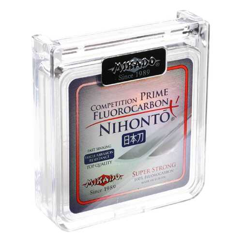 Леска монофильная Mikado Nihonto Fluorocarbon Prime 0,12 мм, 30 м, 1,32 кг в Интерспорт