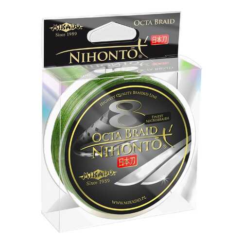 Леска плетеная Mikado Nihonto Octa 0,14 мм, 150 м, 10,15 кг в Интерспорт