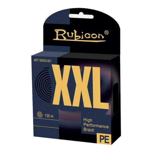 Леска плетеная RUBICON XXL 135 м yellow в Интерспорт