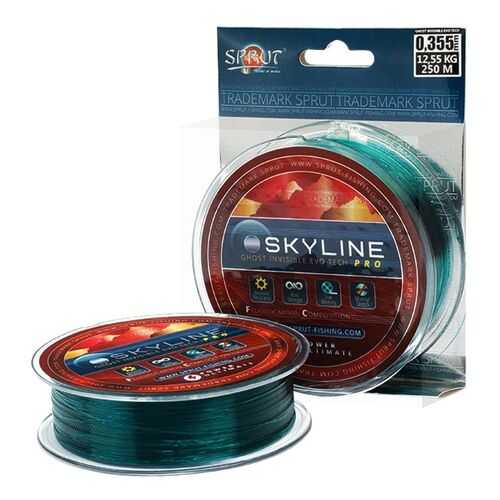 Леска SKYLINE Fluorocarbon Composition Evo Tech PRO GhostInv 250 м в Интерспорт