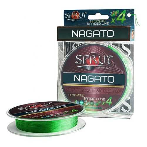 Шнур NAGATO Hard Ultimate Braided Line x4 95 м Neon Green в Интерспорт