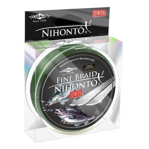 Шнур плетёный Mikado Nihonto Green 0,30 мм/150 м в Интерспорт