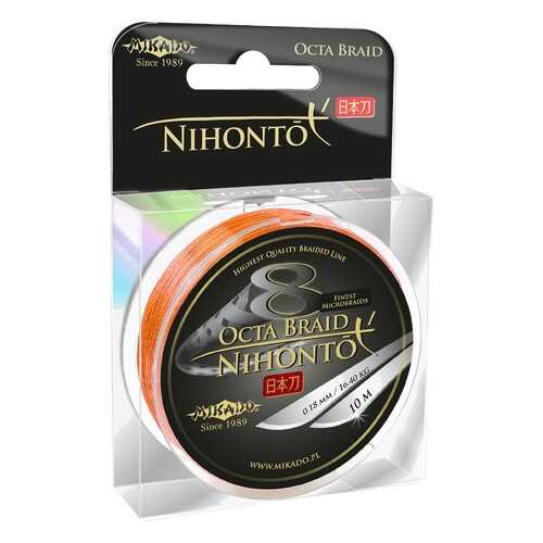 Шнур плетеный Mikado Nihonto Octa 0,08 мм, 150 м, 5,15 кг в Интерспорт