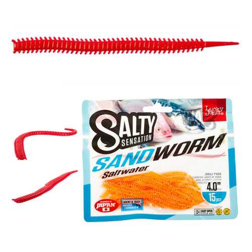 Черви Съедобные Искусственные Lj Salty Sensation Sandworm 4.0In (10.16)/f40 15Шт. в Интерспорт