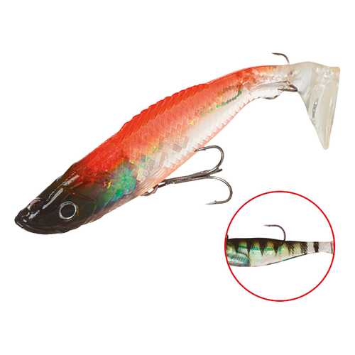 Виброхвост оснащенный Mikado Crystal Fish WXH-59 12 см, 87, 2 шт. в Интерспорт
