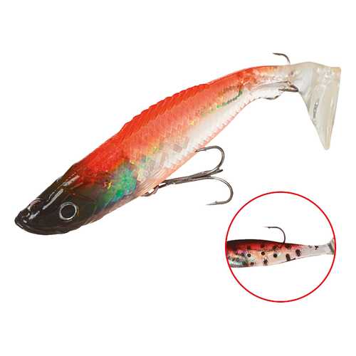 Виброхвост оснащенный Mikado Crystal Fish WXH-59 12 см, 89, 2 шт. в Интерспорт