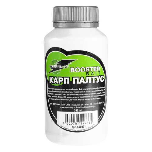 Добавка Green Fishing аминокислоты Booster Bait Карп Палтус 200 мл в Интерспорт