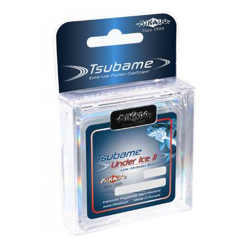 Леска монофильная Mikado Tsubame Under Ice 0,1 мм, 30 м, 1,95 кг в Интерспорт