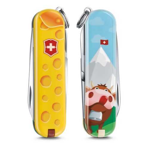 Мультитул-брелок Victorinox 0.6223.L1902 Alps Cheese в Интерспорт